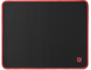 Игровой коврик Defender Black M, 360x270x3 мм, ткань+резина